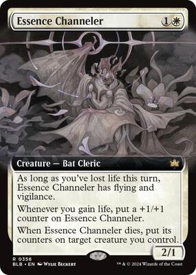 Essence Channeler (Extended Art) card from Bloomburrow