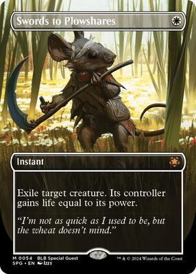 Swords to Plowshares (Borderless) card from Special Guests