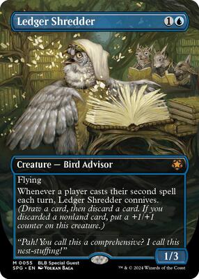 Ledger Shredder (Borderless) card from Special Guests