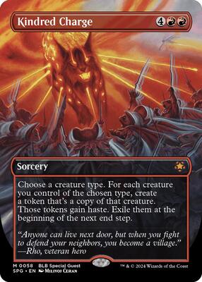 Kindred Charge (Borderless) card from Special Guests