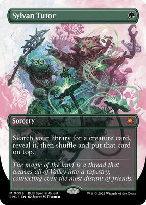 Sylvan Tutor (Borderless) card from Special Guests