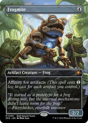 Frogmite (Borderless) card from Special Guests