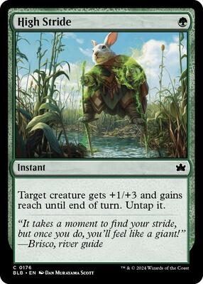 High Stride card from Bloomburrow