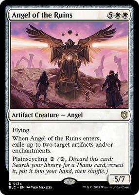 Angel of the Ruins card from Commander: Bloomburrow