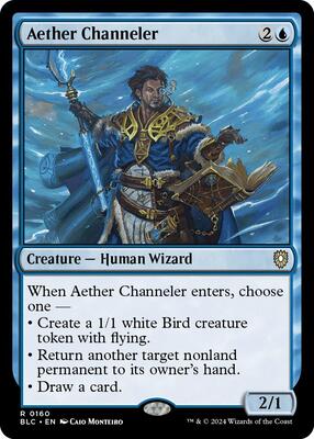 Aether Channeler card from Commander: Bloomburrow
