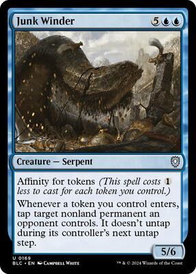 Junk Winder card from Commander: Bloomburrow