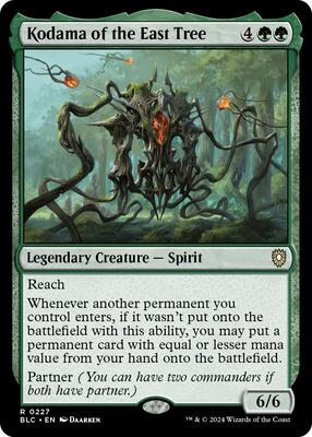 Kodama of the East Tree card from Commander: Bloomburrow