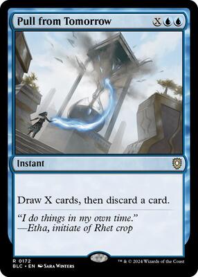 Pull from Tomorrow card from Commander: Bloomburrow