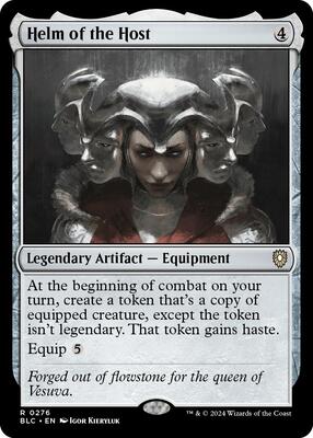Helm of the Host card from Commander: Bloomburrow