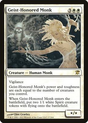 Geist-Honored Monk card from Innistrad