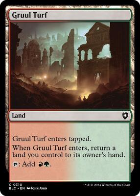 Gruul Turf card from Commander: Bloomburrow
