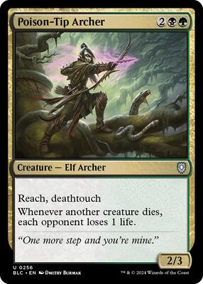 Poison-Tip Archer card from Commander: Bloomburrow