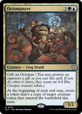 Octomancer card from Commander: Bloomburrow
