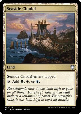 Seaside Citadel card from Commander: Bloomburrow