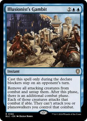 Illusionist's Gambit card from Commander: Bloomburrow
