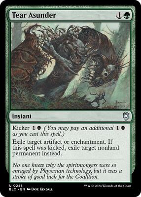 Tear Asunder card from Commander: Bloomburrow
