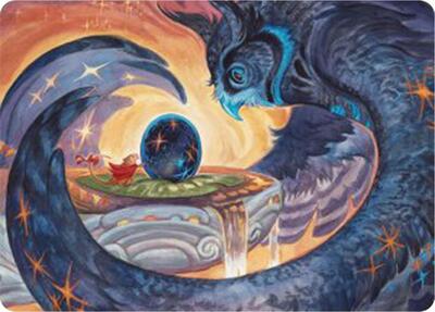 Dawn's Truce Art Card card from Art Series: Bloomburrow
