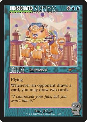 Consecrated Sphinx (1657) card from Secret Lair Drop Series