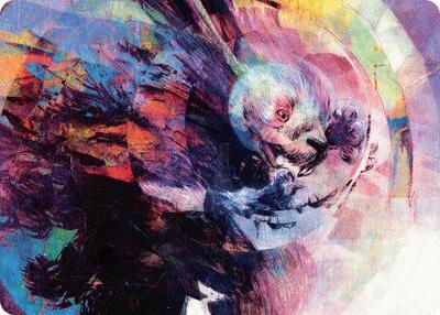 Psychic Whorl Art Card card from Art Series: Bloomburrow