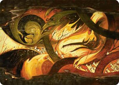 Season of Loss Art Card card from Art Series: Bloomburrow