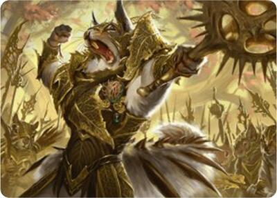 Honored Dreyleader Art Card card from Art Series: Bloomburrow