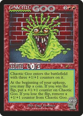 Chaotic Goo card from Secret Lair Drop Series