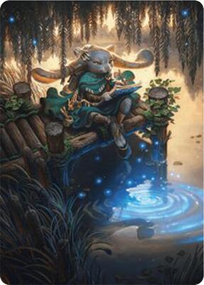 Tamiyo, Field Researcher Art Card card from Art Series: Bloomburrow