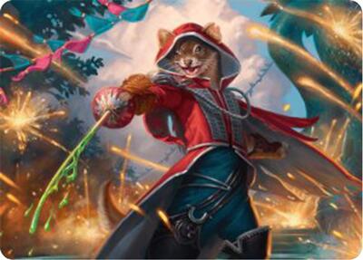 The Infamous Cruelclaw Art Card card from Art Series: Bloomburrow