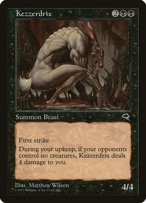 Kezzerdrix card from Tempest