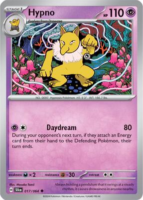 Hypno card from SV: Shrouded Fable