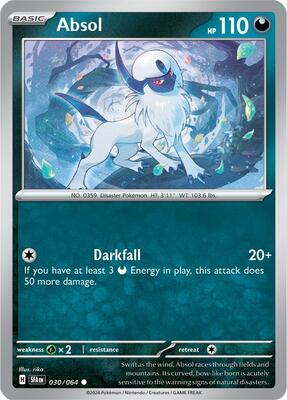 Absol card from SV: Shrouded Fable