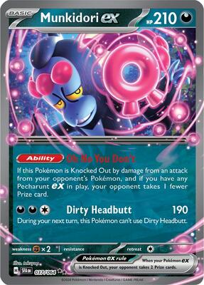 Munkidori ex - 037/064 card from SV: Shrouded Fable