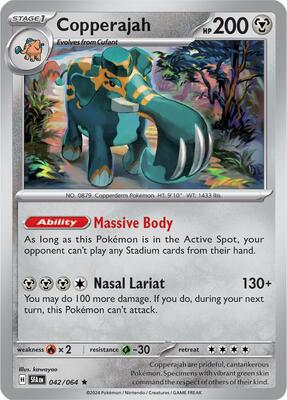 Copperajah card from SV: Shrouded Fable