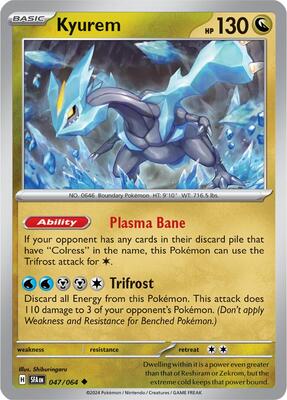 Kyurem card from SV: Shrouded Fable