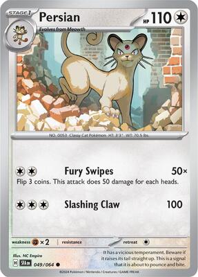 Persian - 049/064 card from SV: Shrouded Fable