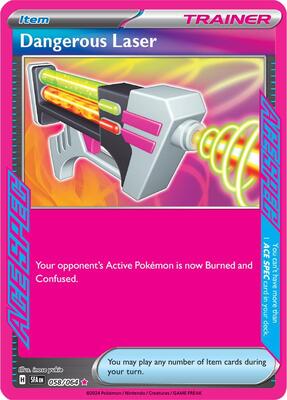 Dangerous Laser card from SV: Shrouded Fable