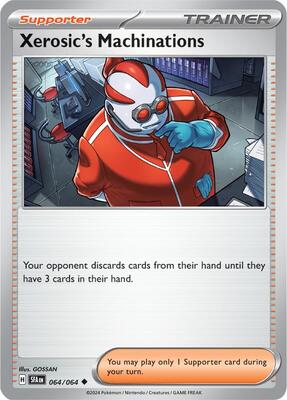 Xerosic's Machinations - 064/064 card from SV: Shrouded Fable
