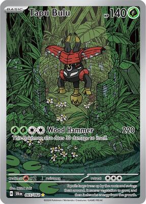 Tapu Bulu - 065/064 card from SV: Shrouded Fable