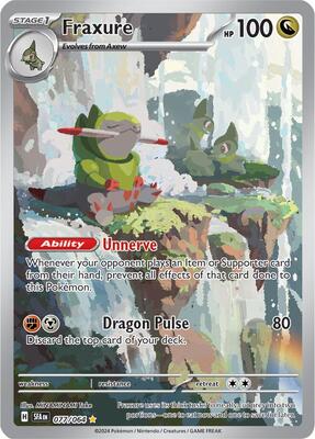 Fraxure - 077/064 card from SV: Shrouded Fable