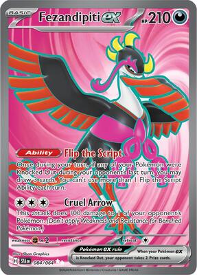 Fezandipiti ex - 084/064 card from SV: Shrouded Fable