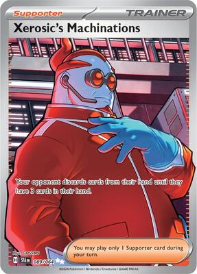 Xerosic's Machinations - 089/064 card from SV: Shrouded Fable