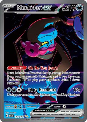 Munkidori ex - 091/064 card from SV: Shrouded Fable