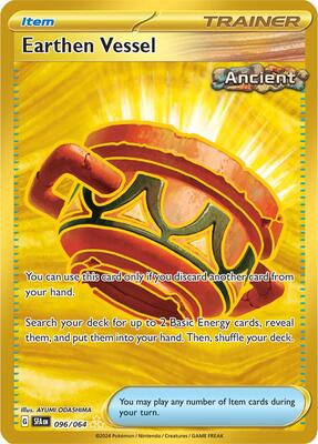 Earthen Vessel card from SV: Shrouded Fable