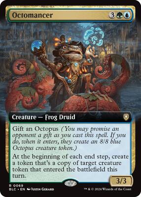 Octomancer (Extended Art) card from Commander: Bloomburrow