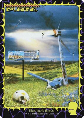 Plains (1652) card from Secret Lair Drop Series