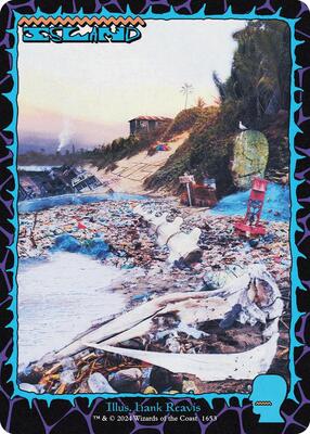 Island (1653) card from Secret Lair Drop Series