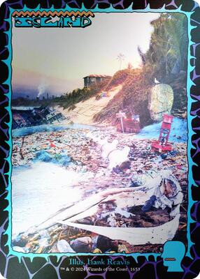 Island (1653) (Rainbow Foil) card from Secret Lair Drop Series