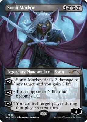 Sorin Markov card from Secret Lair Drop Series