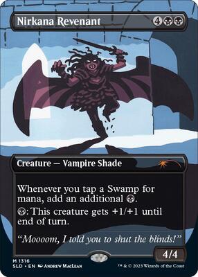 Nirkana Revenant card from Secret Lair Drop Series
