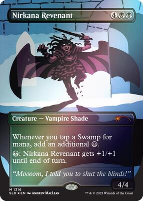Nirkana Revenant (Rainbow Foil) card from Secret Lair Drop Series